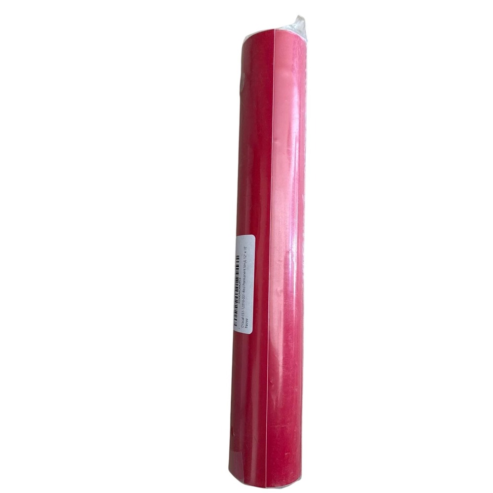 Oracal 651 Red Permanent‎ Vinyl Roll 12" x 10ft for Crafting and Decor